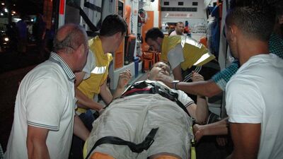 Lunapark'ta 'balerin' kazası: 2 yaralı