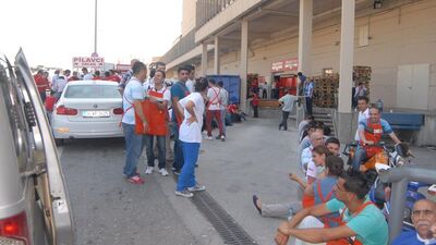 AVM'de yangın paniği