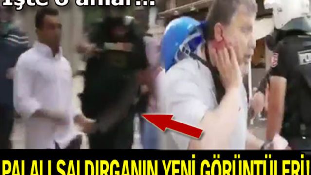 Palalı saldırganın yeni görüntüleri!