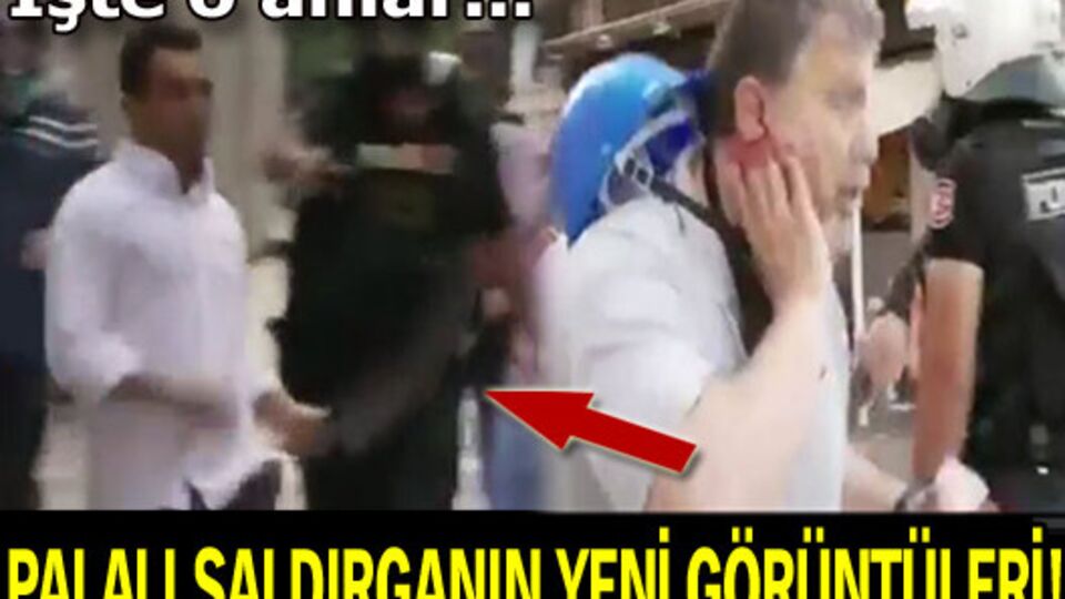 Palalı saldırganın yeni görüntüleri!