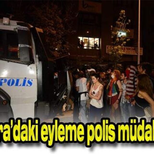 Ankara'da gergin gece