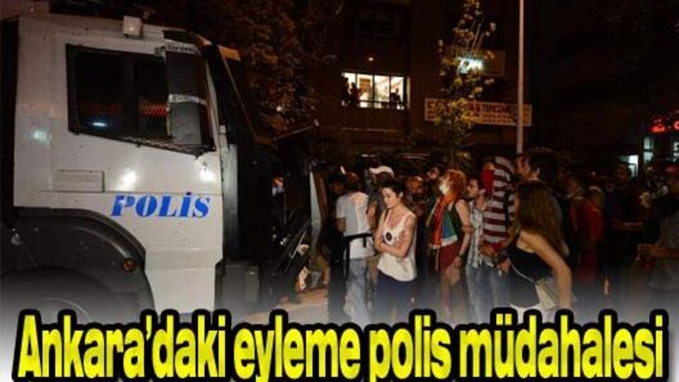 Ankara'da gergin gece