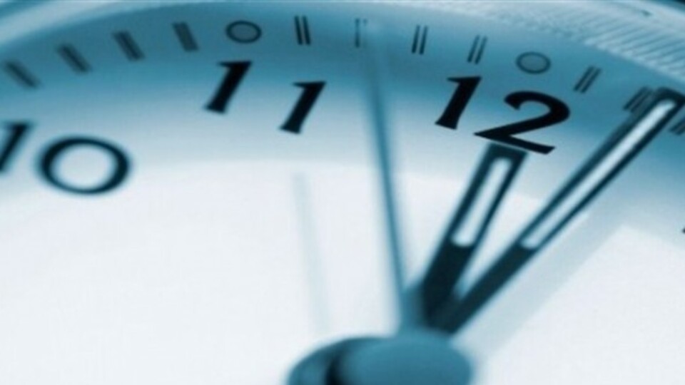 Çalışma saatleri yeniden ayarlandı!