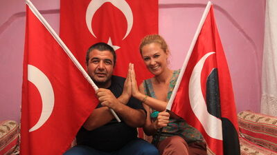 "Babam da bayrakçıydı"