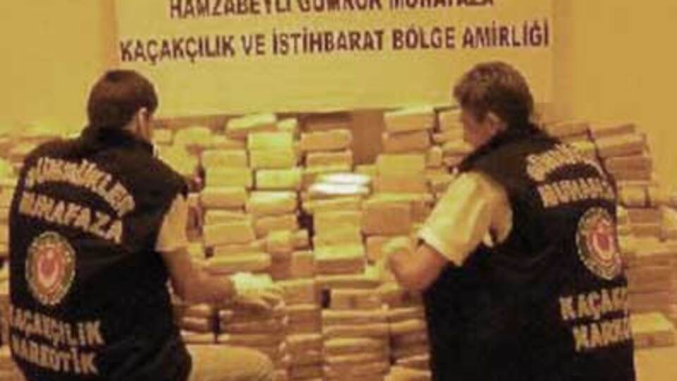 Bulaşık makineleri içinde 717 kilo eroin bulundu