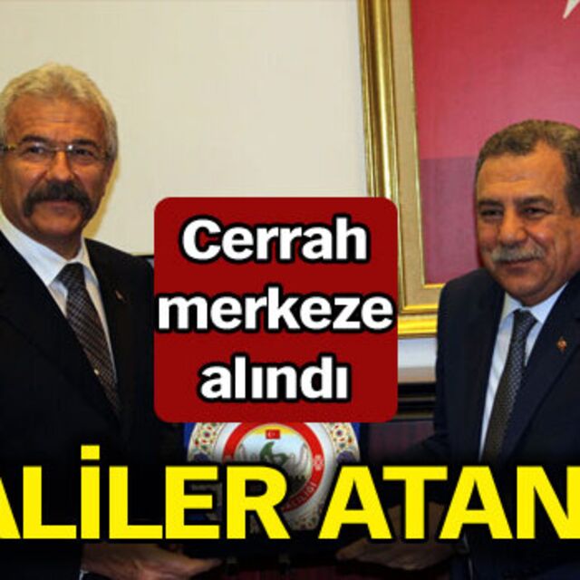 Valiler atandı