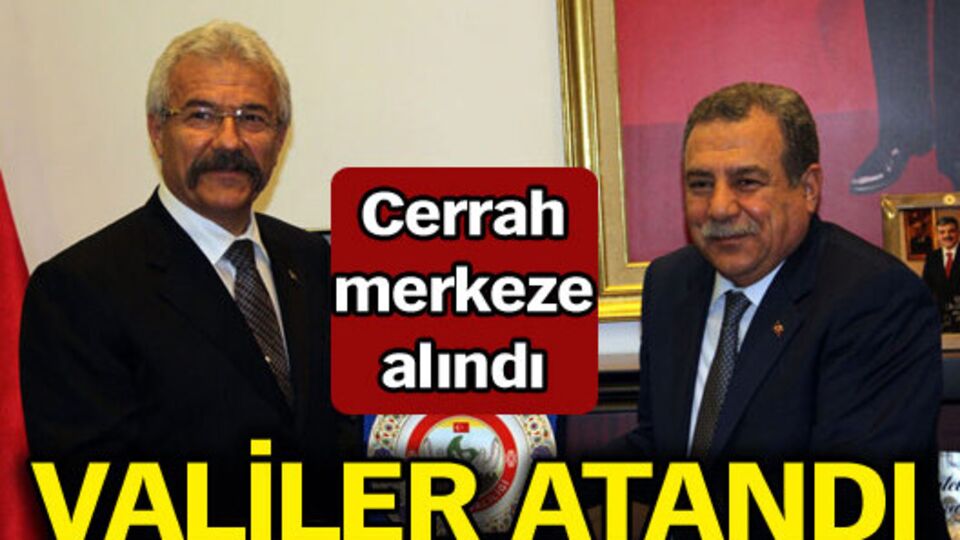 Valiler atandı
