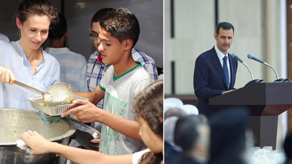 Esad'dan iftar şov
