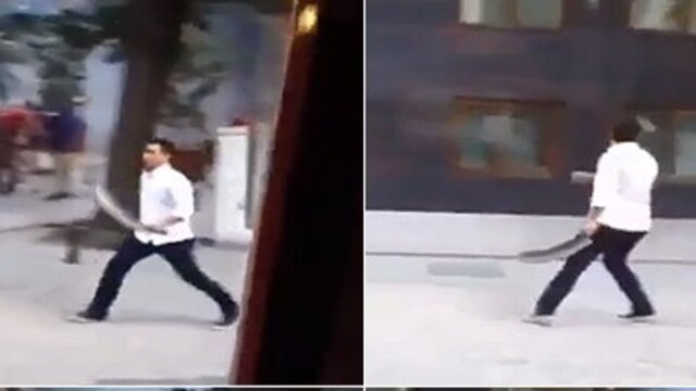 Palalı saldırgana şok!
