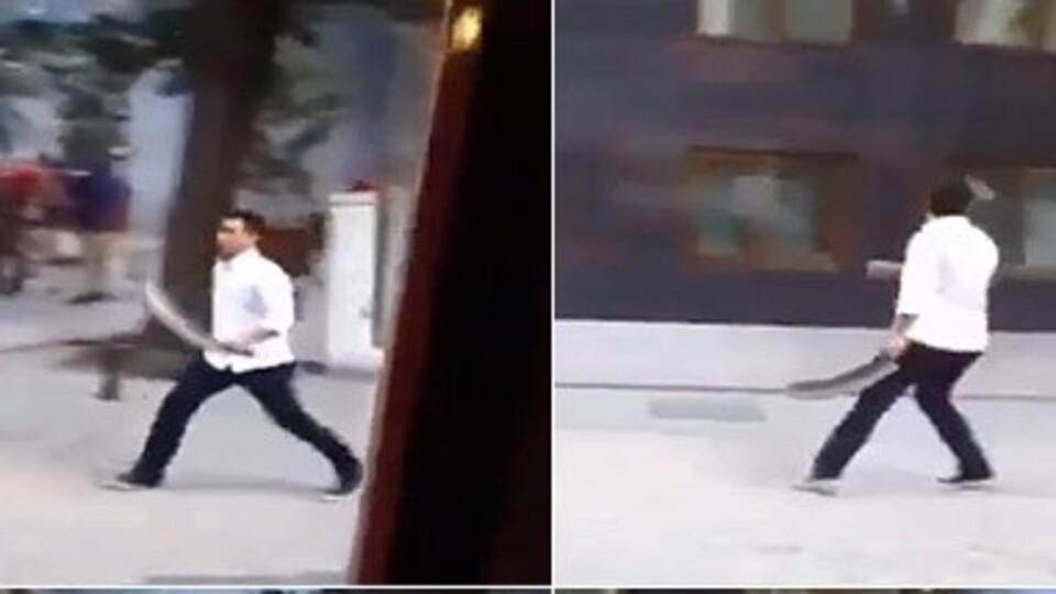Palalı saldırgana şok!
