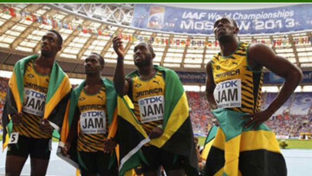 4X100'de zafer Jamaika'nın