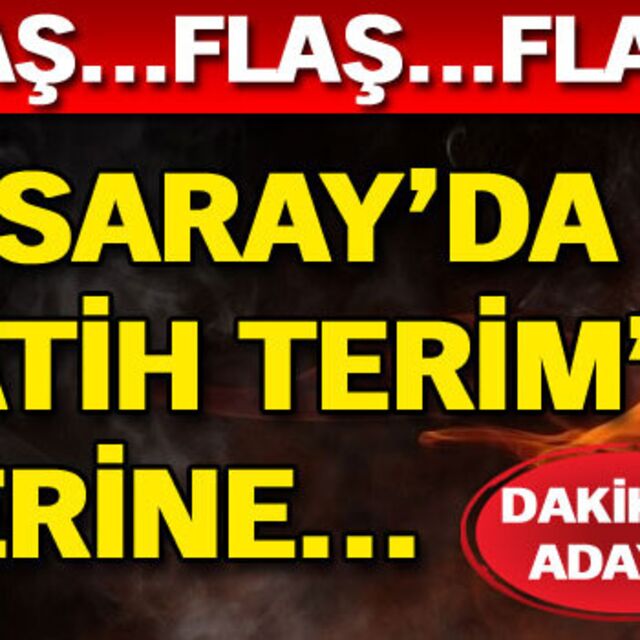 Fatih Terim'in yerine...