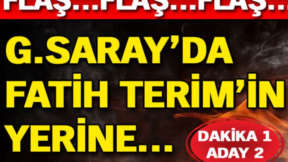 Fatih Terim'in yerine...