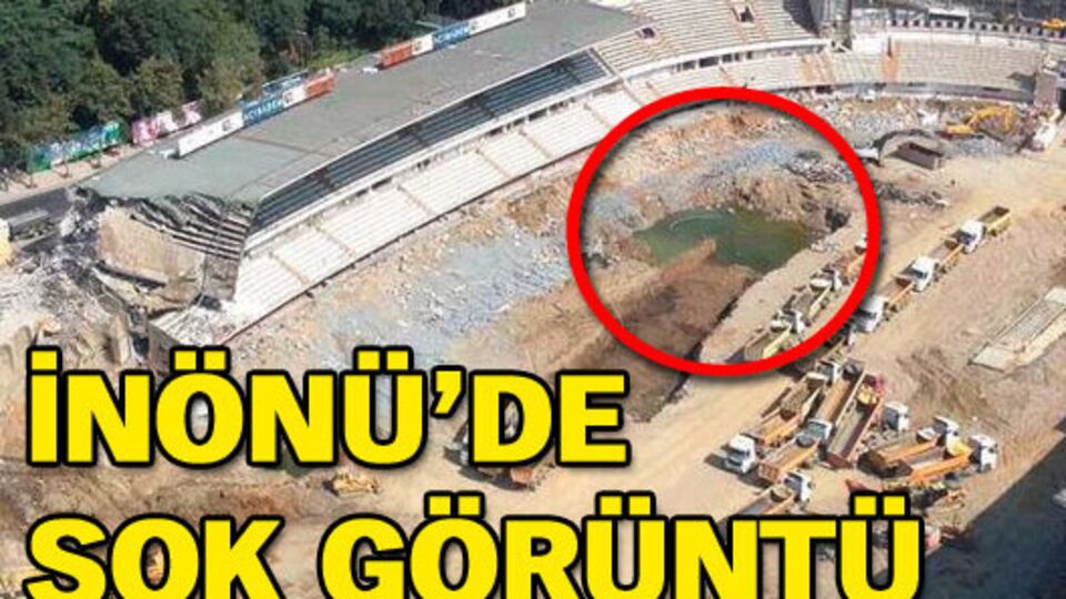 İnönü'de şok görüntü!