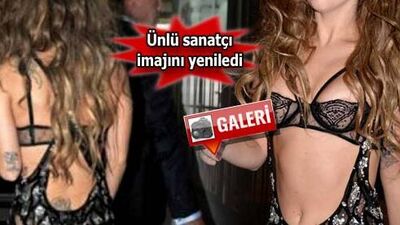 Yine iç çamaşırıyla gezdi!