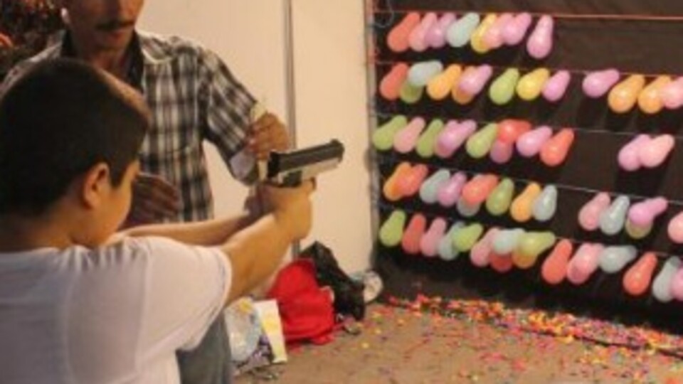 Havalı tüfekle atış yasağı böyle delindi