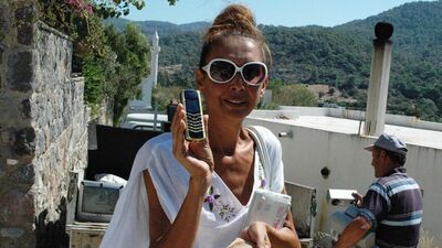 Ünlü mankene şok!