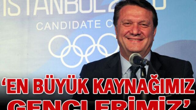"En büyük kaynağımız gençlerimiz"