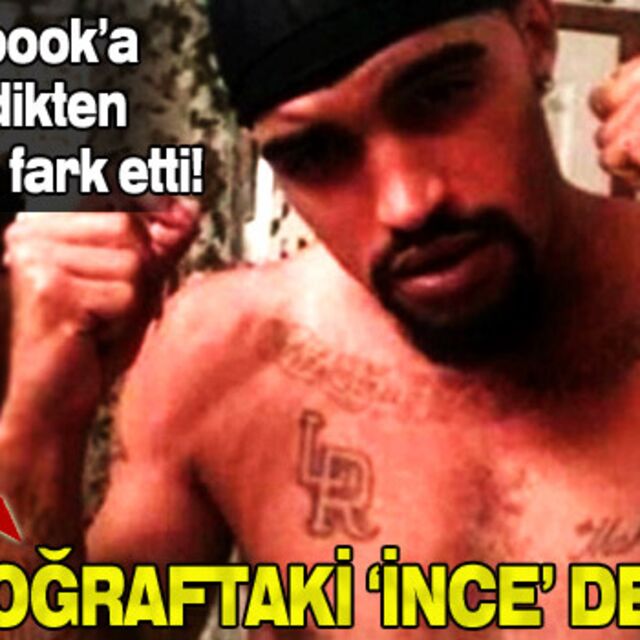 Fotoğraftaki 'ince' detay!