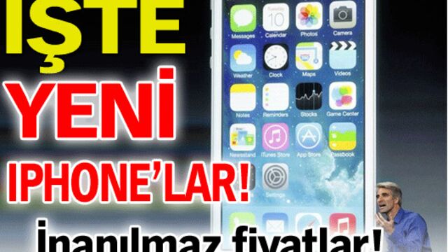 Yeni iPhone görücüye çıktı