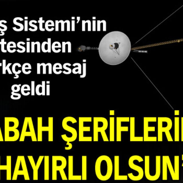 'Sabah şerifleriniz hayırlı olsun'