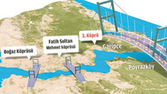 3. Köprü lojistik sektörüne yarayacak