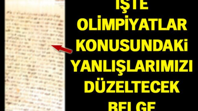 Spora vaktiyle siyaset karıştırdığımız için olimpiyat tarihimizi bilmiyoruz!