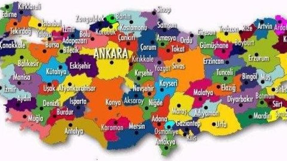 Türkiye haritası yeniden çiziliyor!