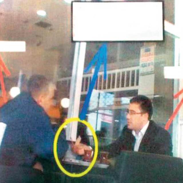 İşte rüşvetin belgesi!