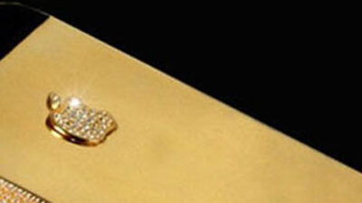 İPhone 5S altına kaplandı!