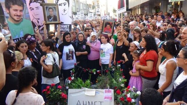 Hatay'da anneler 'Gezi' için yürüdü