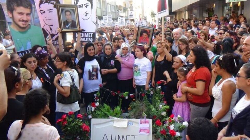 Hatay'da anneler 'Gezi' için yürüdü