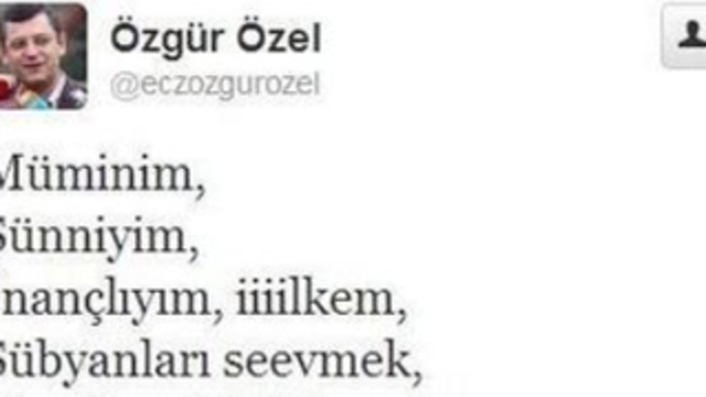 "Özür Dile Özgür Özel"