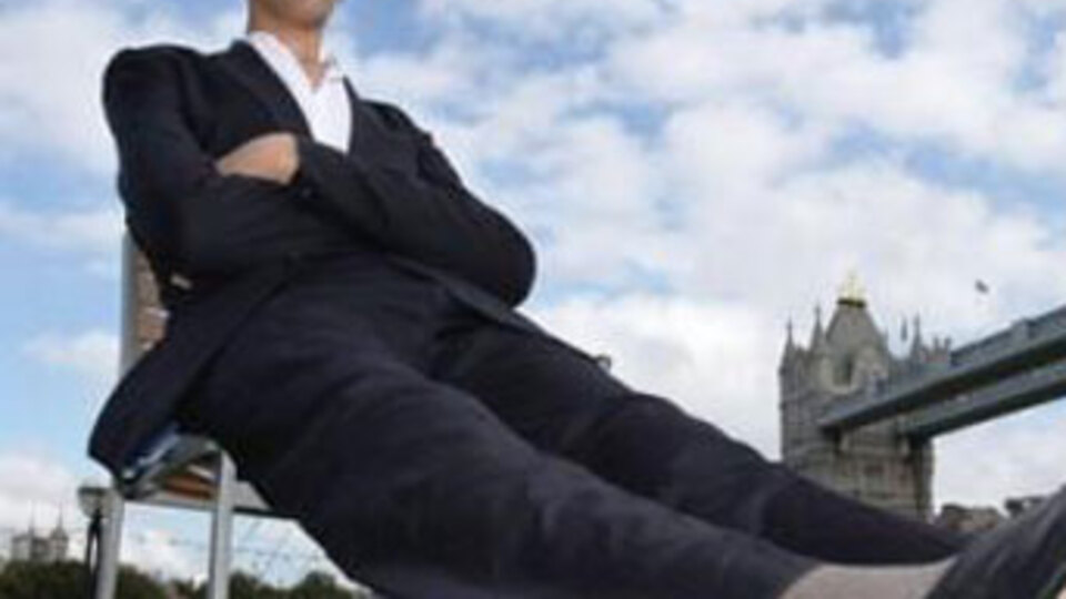 Dünyanın en uzun damadı