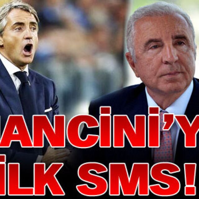 Mancini'ye ilk SMS