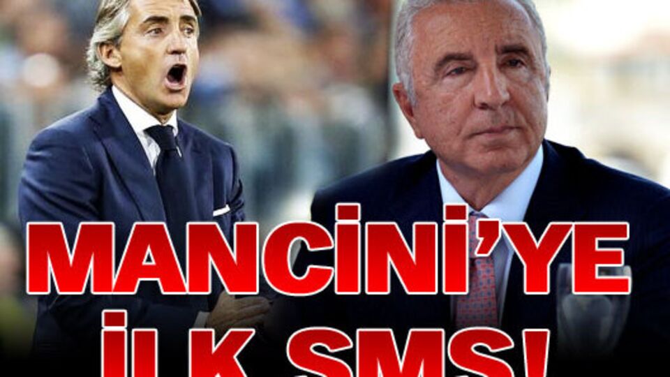 Mancini'ye ilk SMS