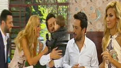 Çağla Şıkel eşini konuk etti