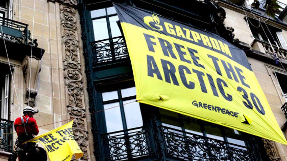 Greenpeace Putin'e toplantı talep ediyor