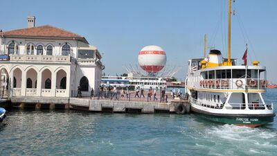 Balon Kadıköy'e veda ediyor