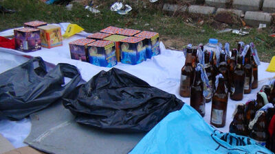 Şüpheli midibüsten bakın neler çıktı!