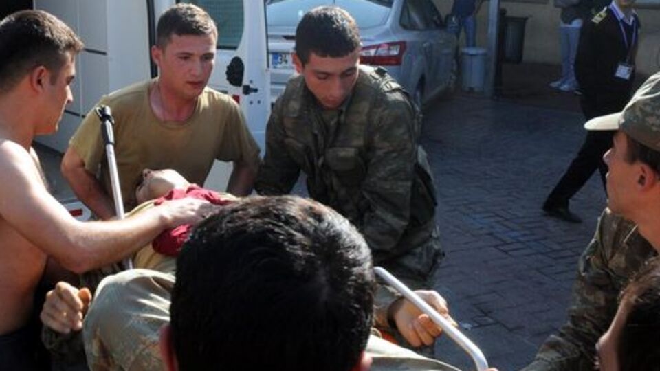 Hasdal'da silah kazası