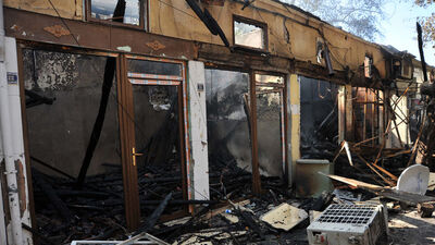 Tarihi han küle döndü!