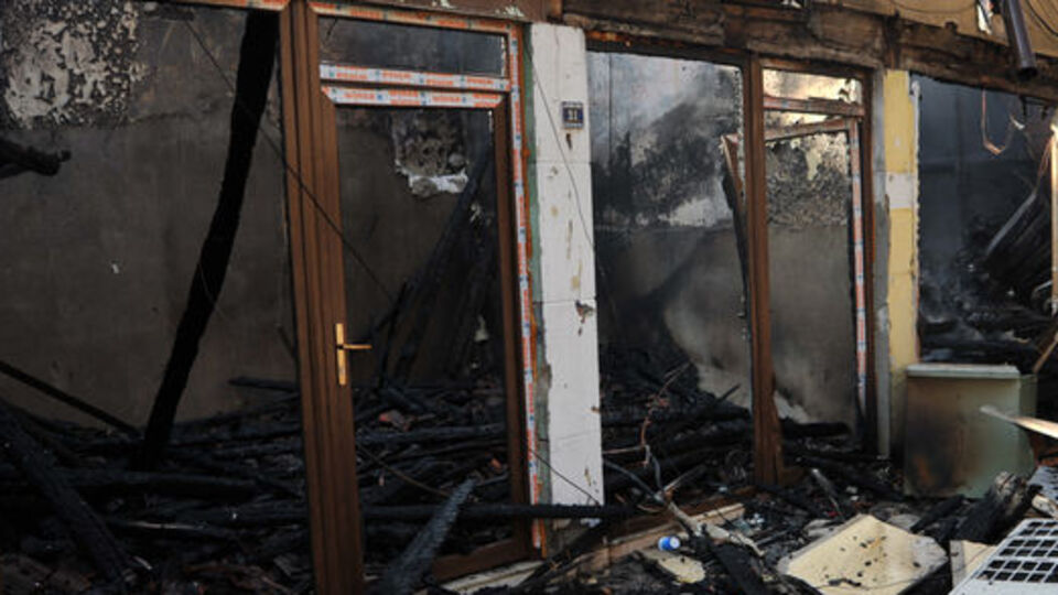 Tarihi han küle döndü!