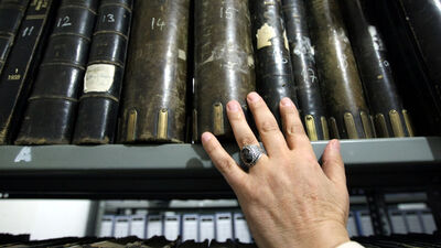 HABERTÜRK, 'Cumhuriyet Arşiv Depoları'na girdi!