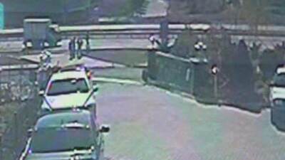 Genç kızın feci ölümü kamerada!