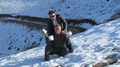 İşadamını askeri helikopter kurtardı