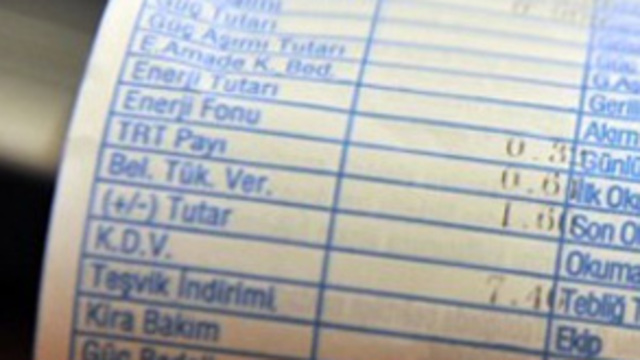 Şoke eden fatura!