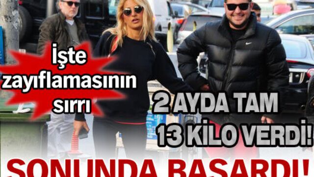 Sonunda başardı!