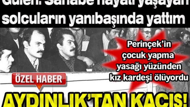 'Aydınlık'tan kaçış!