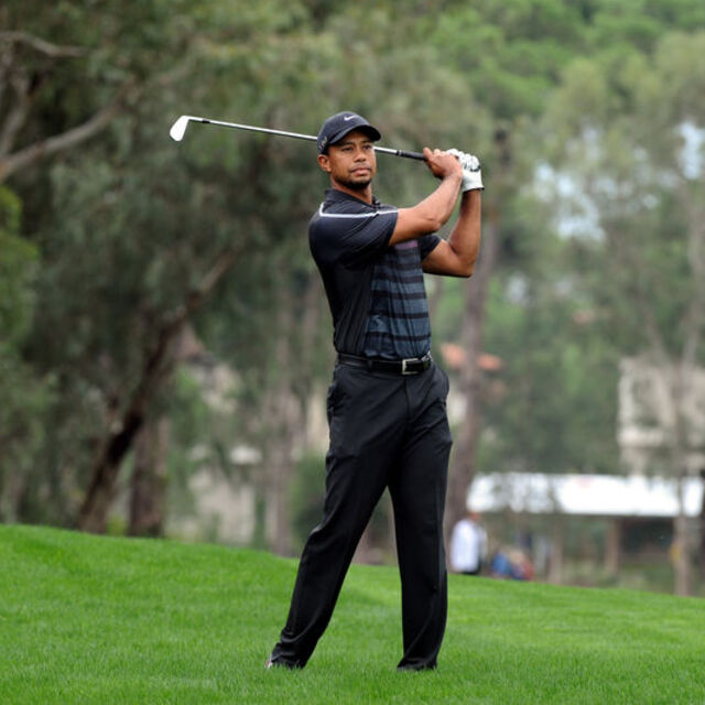 Tiger Woods sahnede